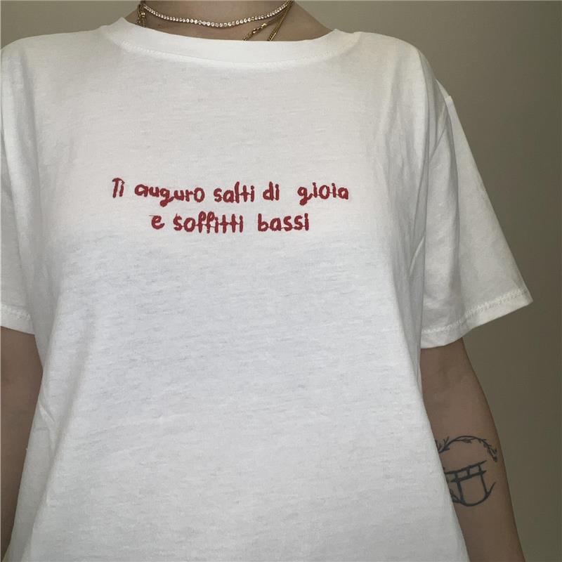 t-shirt salti di gioia